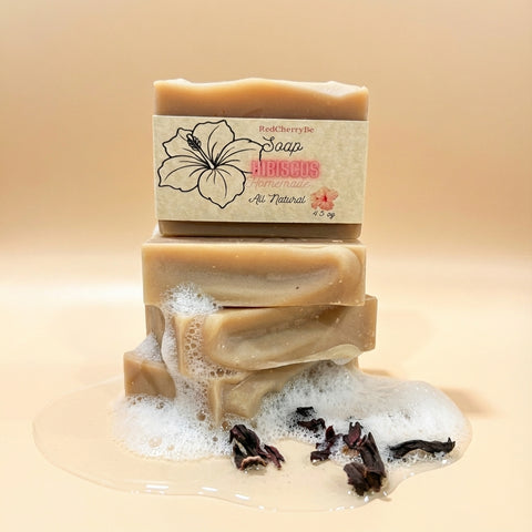 Hibiscus Artisan Soap